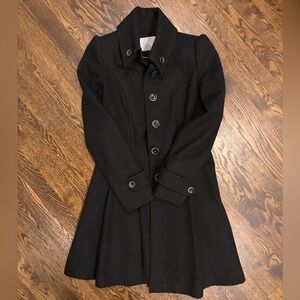 Jessica Simpson Black Trench Coat